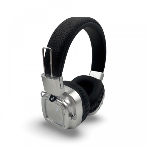 Ретро Bluetooth слушалки WBK946 ( Черен) с LED екран – Класически американски стил