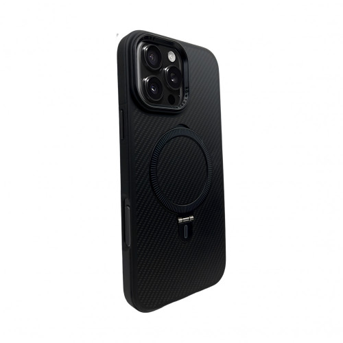 Premium Carbon MagSafe Case TP-100 за Samsung S26 - Space Black