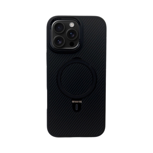 Premium Carbon MagSafe Case TP-100 за Samsung S26 - Space Black