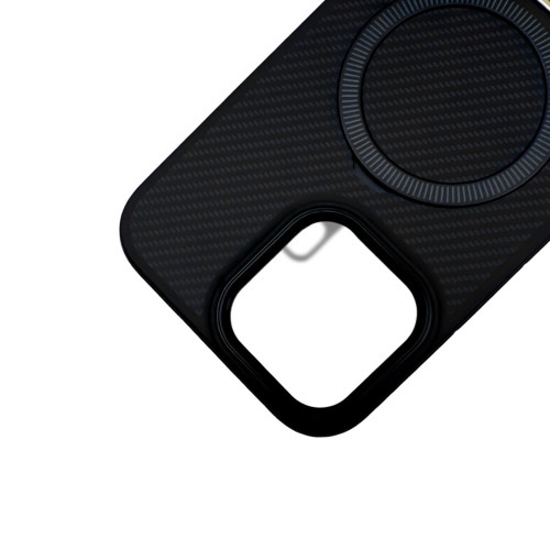 Premium Carbon MagSafe Case TP-100 за Samsung S26 - Space Black