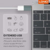 LC140 Адаптер LDNIO USB-C към USB-A OTG Pendrive