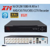 AHD6016T-LM 16CH 2MP 1080p Full HD видеорекордер AHD/TVI/CVI/NVR/DVR 5 в 1 (приложение XMeye)