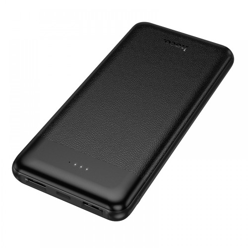 HOCO J153 Външна батерия 10,000mAh 2XUSB 1XUSB-C - Черен