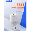 Зарядно устройство LDNIO A2219 2.4A 2 port - Micro-USB