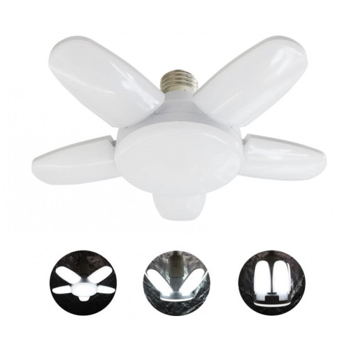 Mini 5+1Blade LED Лампа с 5 светещи крила 50W ( тип-FAN )