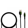 Плетен кабел L✮Star LS-09 USB към Micro USB - Черен