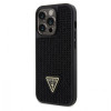 1049 Guess Galaxy S24 Plus Back cover case - Rhinestone Triangle - Black
