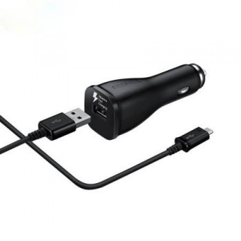 Зарядно за кола S8 2в1 Fast Charging Зарядно USB - C за Samsung Кутия