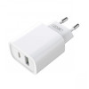 XO-CE02A 20W PD+QC Адаптер с изх. USB-C и USB