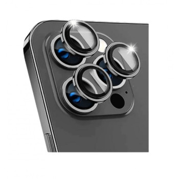 Цветен протектор за Камера iPhone 16 Pro / 16 Pro Max - Натурал- Grey
