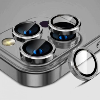 Цветен протектор за Камера iPhone 16 Pro / 16 Pro Max - Натурал- Grey Цветен протектор за Камера iPhone 16 Pro / 16 Pro Max - Натурал- Grey