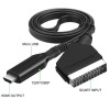 Кабел SCART - HDMI DZ71 преобразувател 720p 1080p