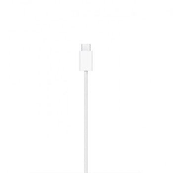 Оригинално Безжично Магнитно USB-C Зарядно APPLE за iPhone, Magsafe Charger 15W MHXH3ZM/A, Бял