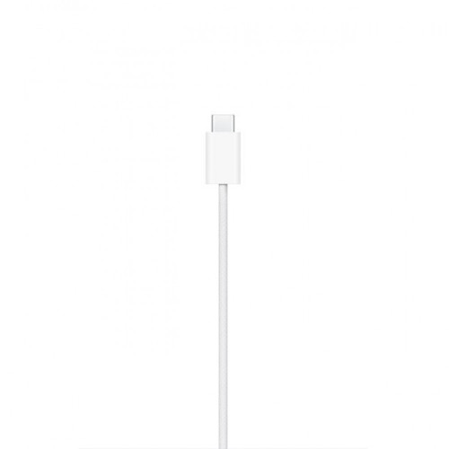 Оригинално Безжично Магнитно USB-C Зарядно APPLE за iPhone, Magsafe Charger 15W MHXH3ZM/A, Бял