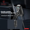 Earldom CC37 – 5-в-1 Автомобилно Зарядно с Удължител за Задни Седалки (PD 30W + QC 3.0)