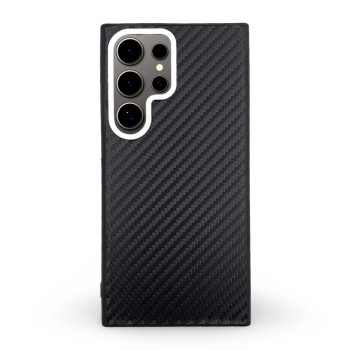 Premium Carbon Case TP-104 за Samsung S25 Plus - Space Black