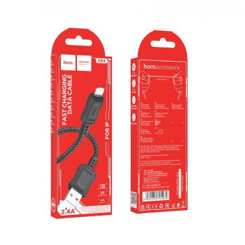 HOCO кабел X94 2.4A. USB към Lightning iPhone (1M)