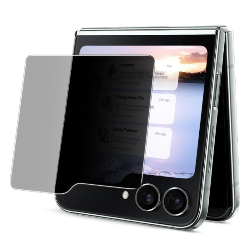 Privacy Стъклен протектор Samsung Z Flip 7 Privacy Стъклен протектор Samsung Z Flip 7