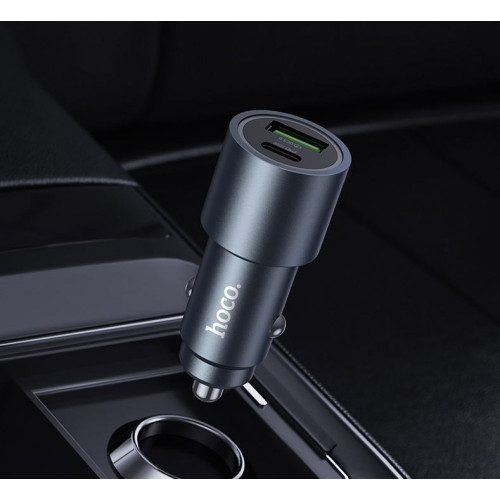HOCO Z60 Зарядно за кола USB+USB-C PD20W + QC3.0 38W