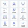 5504 5.5" Apple Carplay Android Auto мултимедиен плеър 5.5" IPS дисплей 1024x600 GPS, WiFi, Bluetooth