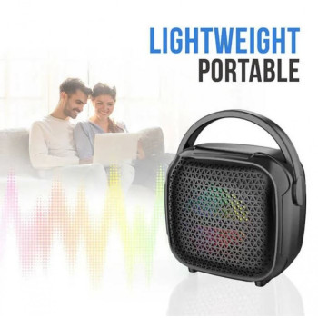 ZQS1343W Портативна Двойна Караоке 3'' 8W Sing-e тонколона+безжичен микрофон 800mAh