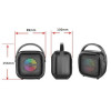ZQS1343W Портативна Двойна Караоке 3'' 8W Sing-e тонколона+безжичен микрофон 800mAh