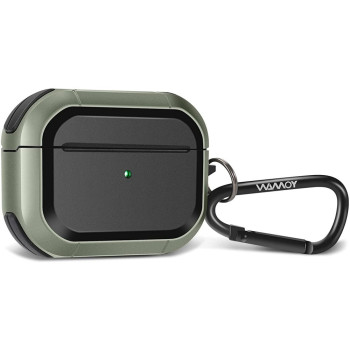Удароустойчив калъф BN-17 за Airpods 3 - Тъмно Зелен