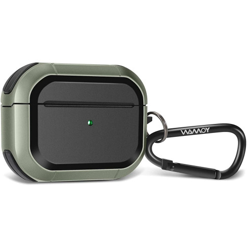 Удароустойчив калъф BN-17 за Airpods 3 - Тъмно Зелен