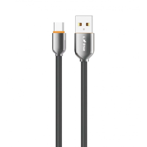 L✮Star LS-21 Кабел за Телефон 25W Fast USB към Type-C - Черен