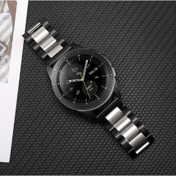 Метална каишка BN-16 за Smart Watch Часовник 22mm - Черен/Сив
