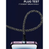 WUW X213 Плетен Кабел за Зареждане 2.4A 1M - USB към TYPE-C
