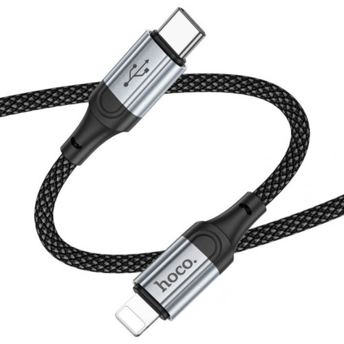 HOCO Кабел “X102 Fresh” PD27W Type-C към Lightning (1M) - Черен