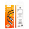 HOCO Кабел “X102 Fresh” PD27W Type-C към Lightning (1M) - Черен