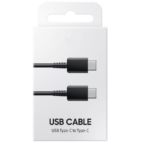 Кабел USB-C към USB-C 25W 2M (кут.) Бързо зареждане - Черен
