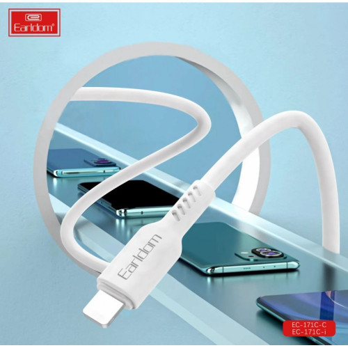 EARLDOM кабел EC171C-C 60W. USB-C към USB-C (1M)