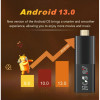 2025 HCS97 TV 4K HDR ULTRA HD android 14.0 TV Stick 4GB+64GB 2.4/5G Wifi 100M-LAN порт Netflix Youtube Media Player