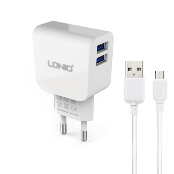 220V Зарядно LDNIO DL-AC56 2.1A Lightning