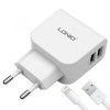 220V Зарядно LDNIO DL-AC56 2.1A Lightning