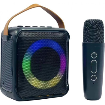 K1 Караоке Bluetooth колона с 1бр. микрофон (Черен)