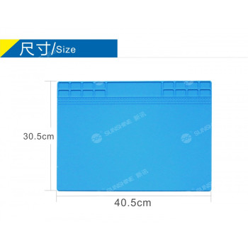 SUNSHINE SS-004B 305*405mm Магнитна Топлоизолираща Силиконова Подложка за Ремонт SUNSHINE SS-004B 305*405mm Магнитна Топлоизолираща Силиконова Подложка за Ремонт