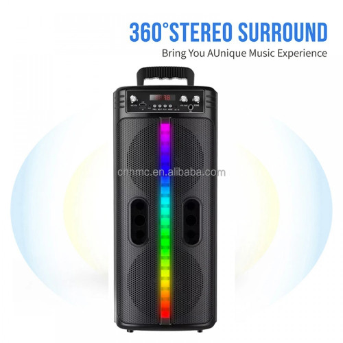 Bluetooth Колона 8" – TTD-2806 с Микрофон и Дистанционно 20W