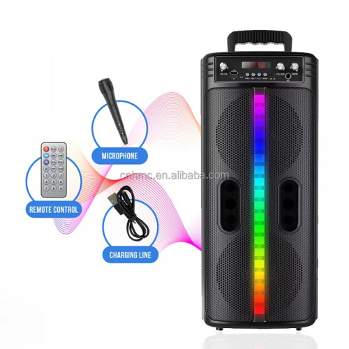 Bluetooth Колона 8" – TTD-2806 с Микрофон и Дистанционно 20W