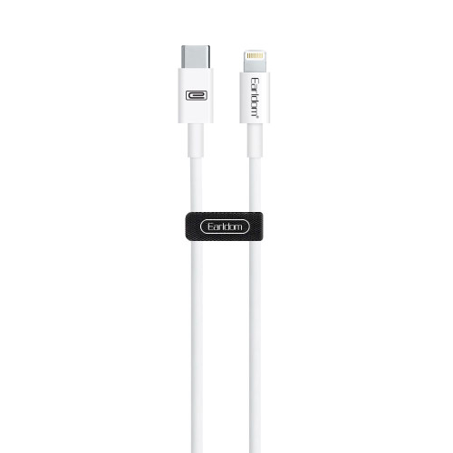 Earldom EU37 Зарядно PD-20W+QC 3.0A. с кабел Type-C към Lightning 1M. Earldom EU37 Зарядно PD-20W+QC 3.0A. с кабел Type-C към Lightning 1M.