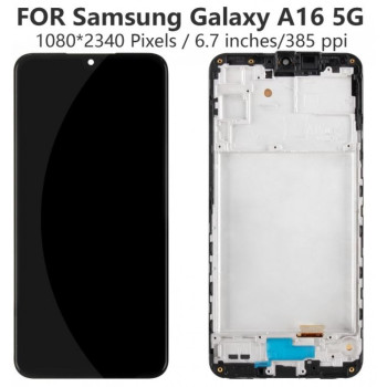 LCD Дисплей за Samsung A16 5G SM-A166B SM-A166P GH82-36143A INCELL+Рамка