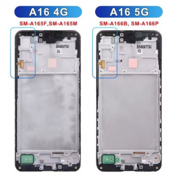 LCD Дисплей за Samsung A16 5G SM-A166B SM-A166P GH82-36143A INCELL+Рамка