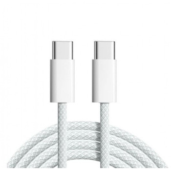 Плетен foxкабел iPh15серията Type-C към Type-C PD60W (2m)