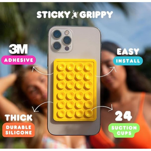 Смукателна поставка GU1 Octobuddy за телефон, Sillicon