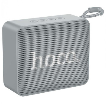 HOCO Безжичен преносим високоговорител “BS51 Gold brick” - Сив