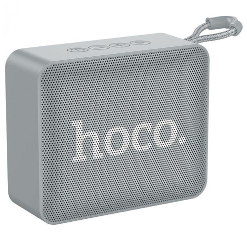 HOCO Безжичен преносим високоговорител “BS51 Gold brick” - Сив