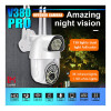 IP Камера Q135 V380-720P ( APP:V380PRO ) HD 360 градуса с микрофон и високоговорител и LED светлина